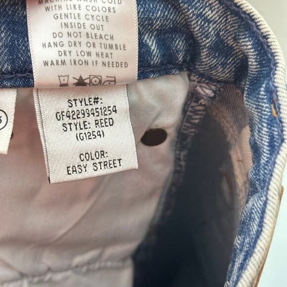 GRLFRND Reed Jeans in Easy Street Acid Stone Wash High Rise Slim Sz 26 {3L2} - Picture 6 of 6